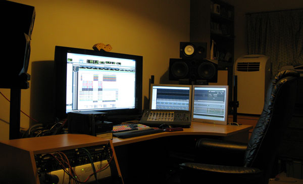 Seriously Heavy Studios Control Room