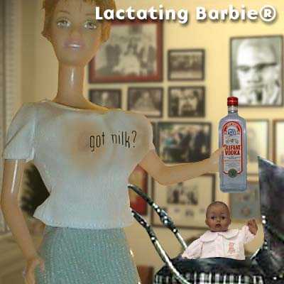 Lactating  Barbie