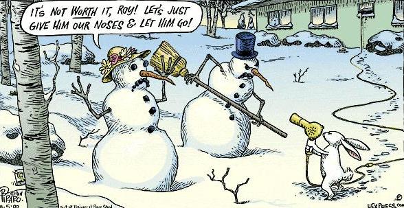 Snowman Stickup